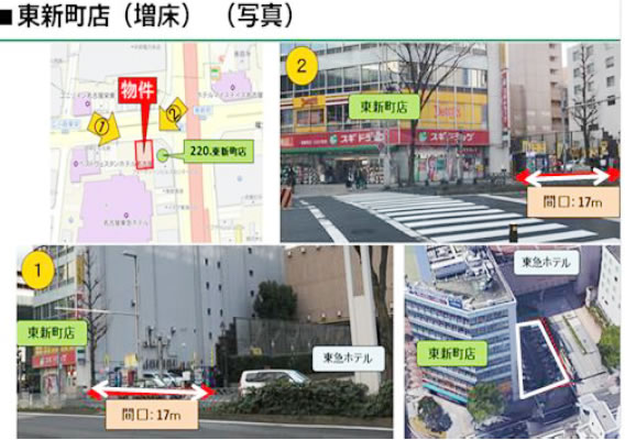 スギ薬局　東新町店　2,3階テナント