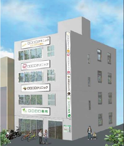 世田谷区上町駅前　医療ビル計画