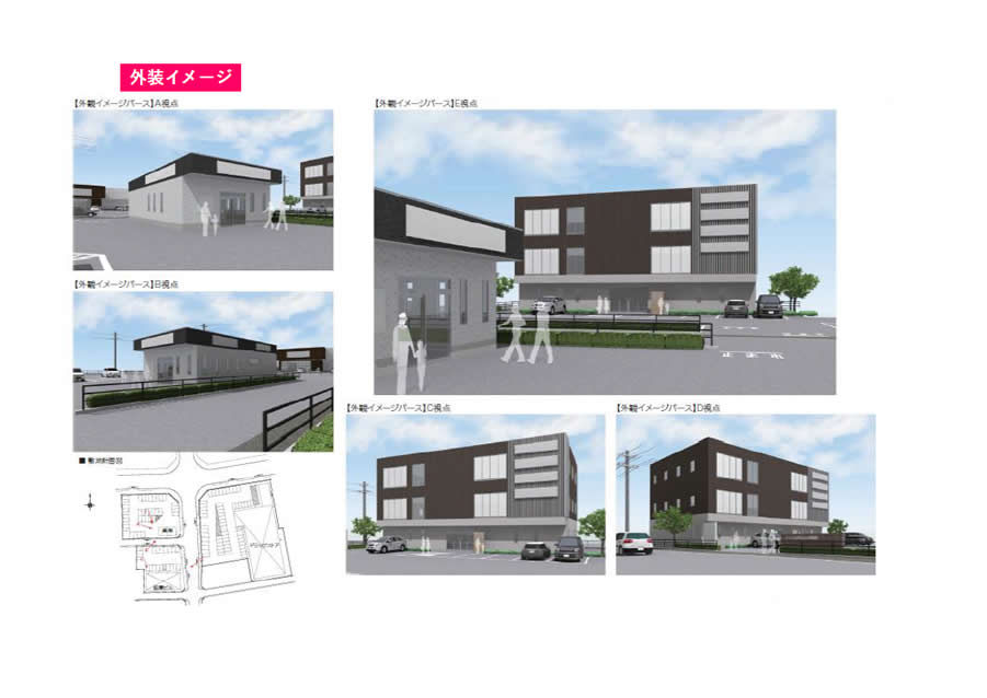 福岡県　那珂川中原医療ビル計画