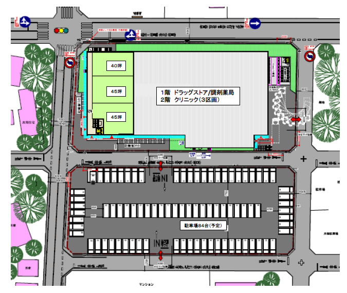 仮称）松戸市常盤平医療フロア計画